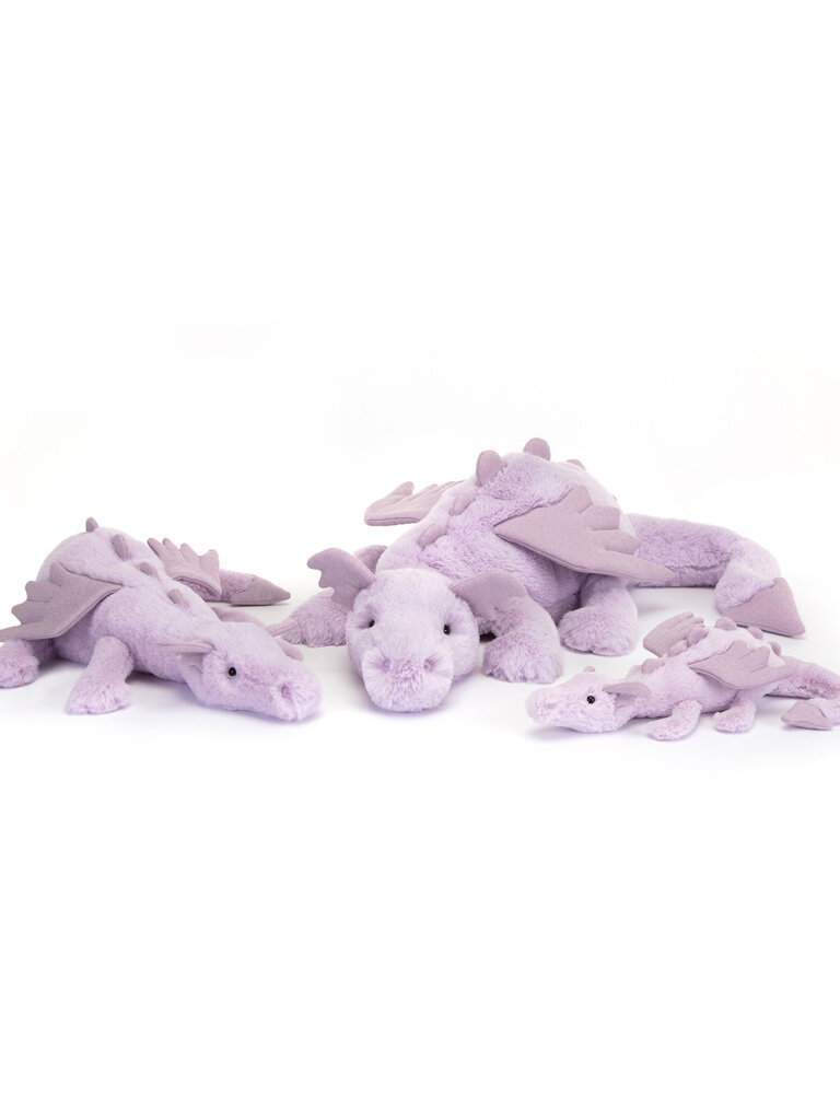 Jellycat Lavender Dragon Huge