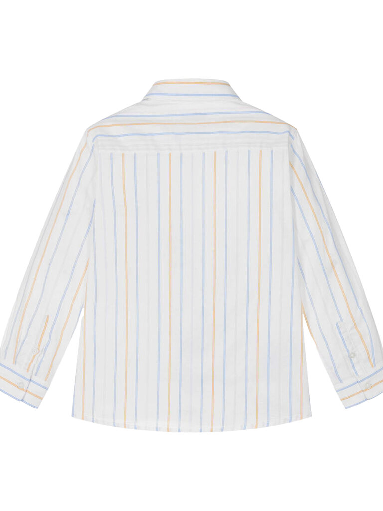 Mayoral White Stripe Oxford Shirt