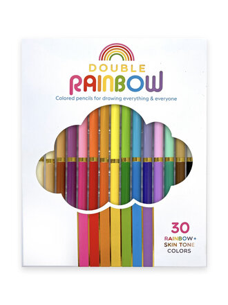 SNIFTY Double Rainbow Dual Ended Colored Pencils SNIFTY Double Rainbow Dual Ended Colored Pencils