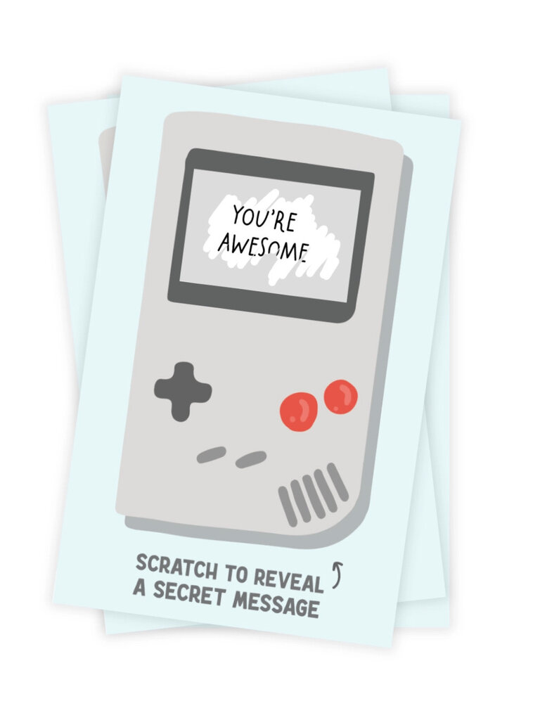 Video Game Scratch-Off Cards - 24pk