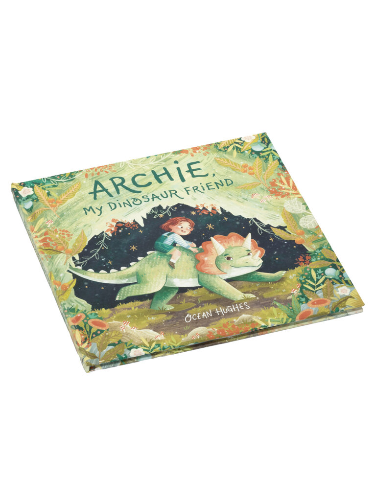 Jellycat Archie My Dinosaur Friend Book