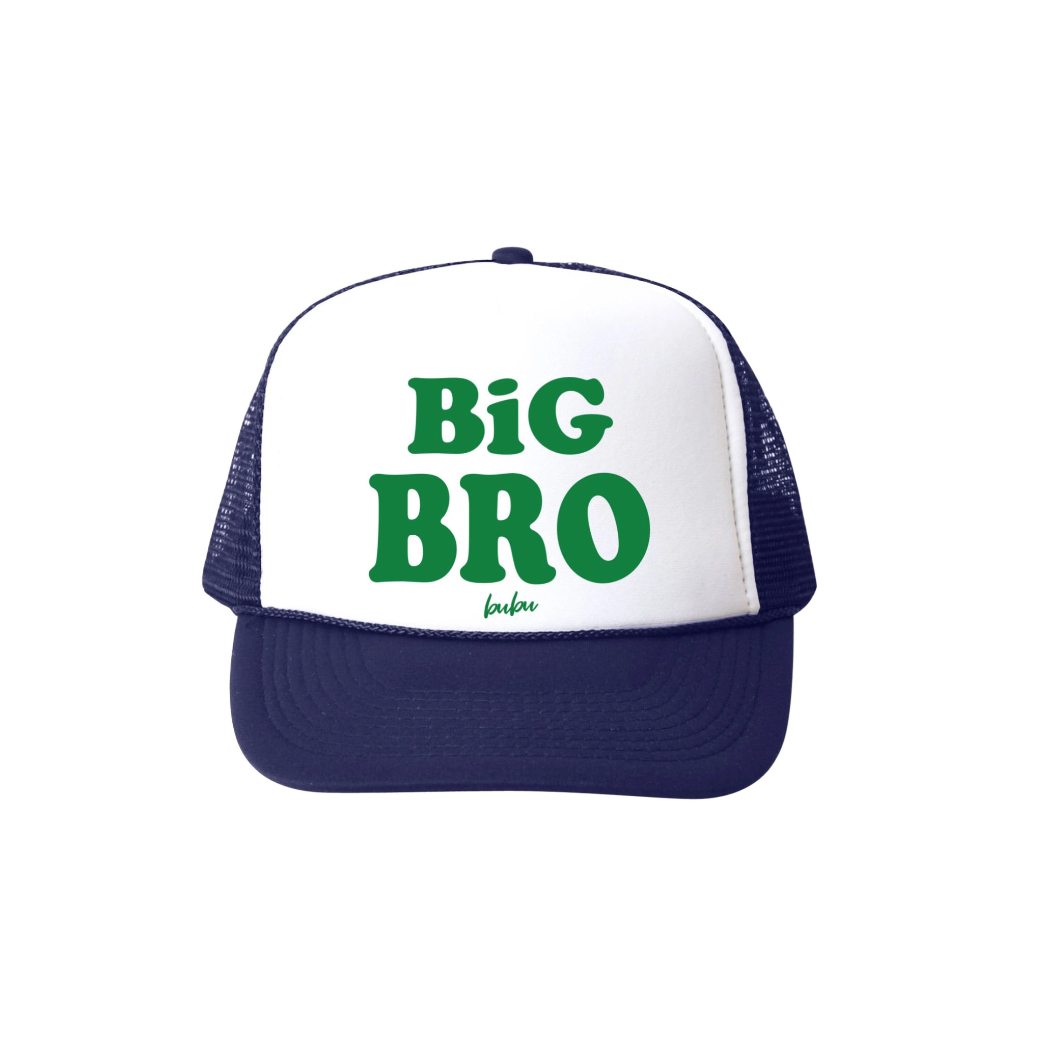 Big Bro Trucker Hat Pumpkin and Bean