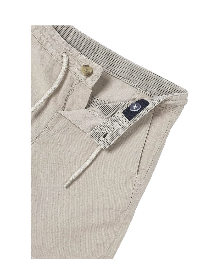 Mayoral Beige Cotton Linen Shorts