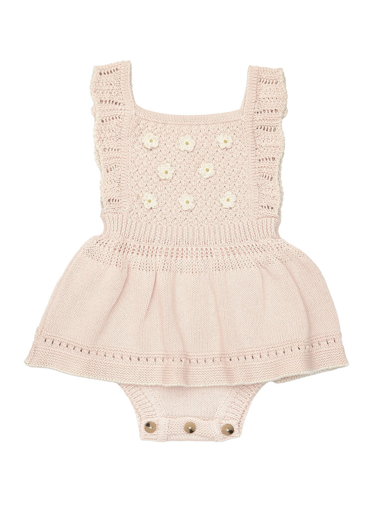 tun tun Pink Valentina Knit Dress