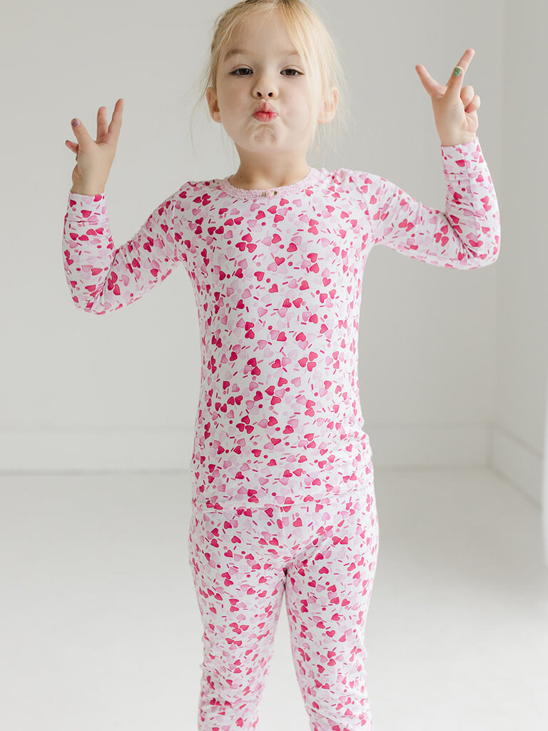 Esme Loungewear Heart Sprinkles Pajamas