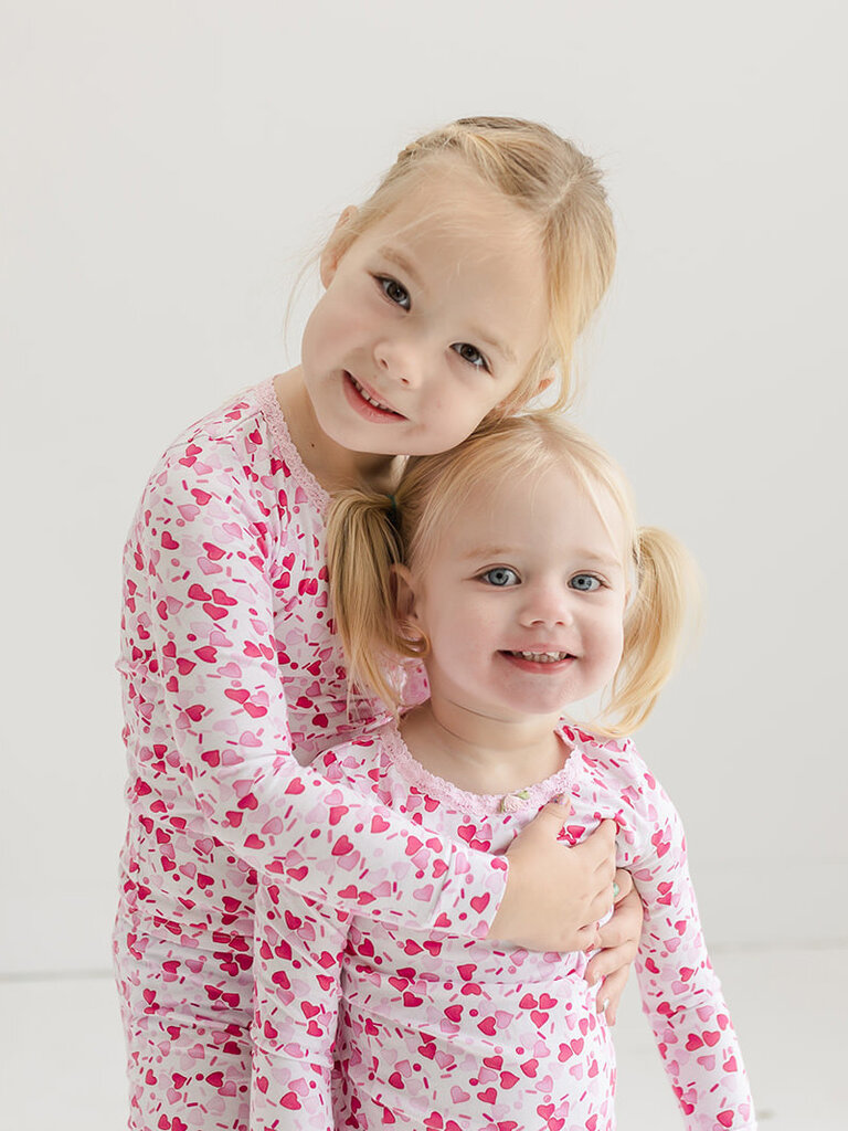 Esme Loungewear Heart Sprinkles Pajamas