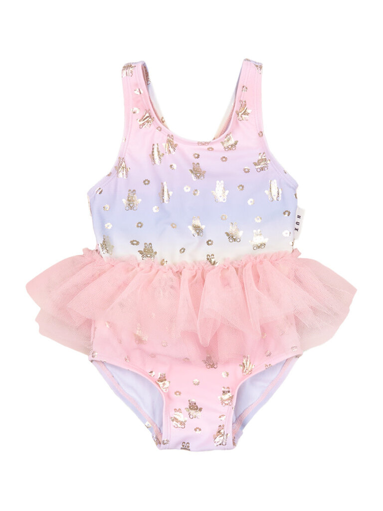 HUXBABY Fairy Bunny Ballet Swimsuit