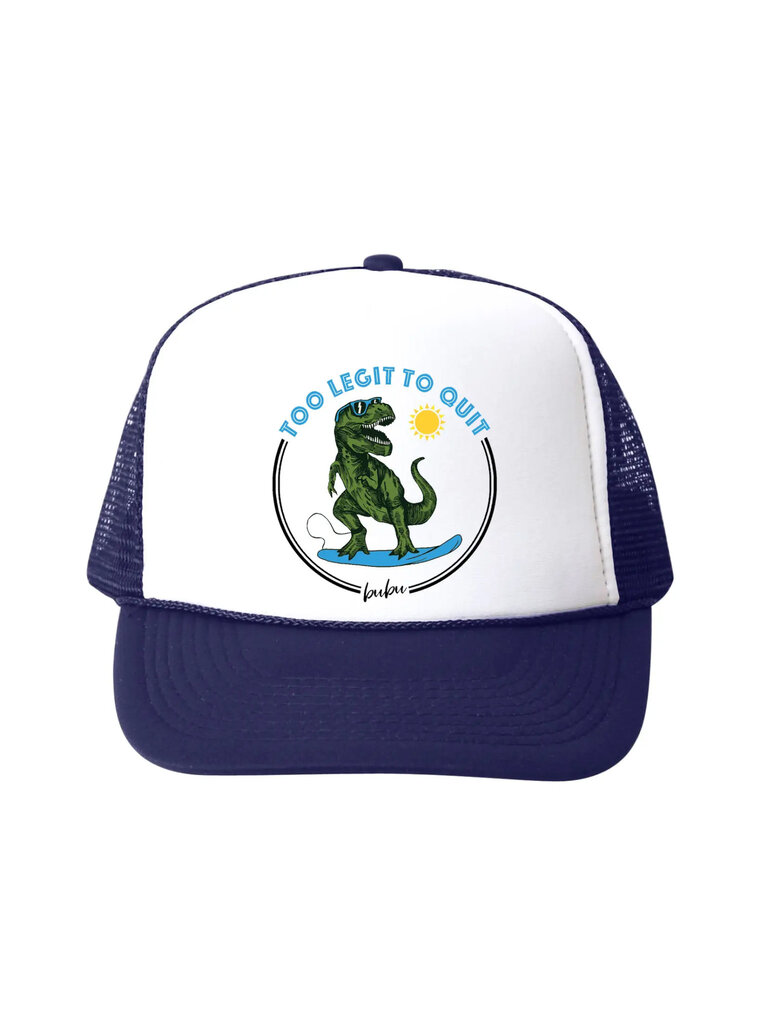 Bubu Too Legit Dino Trucker Hat