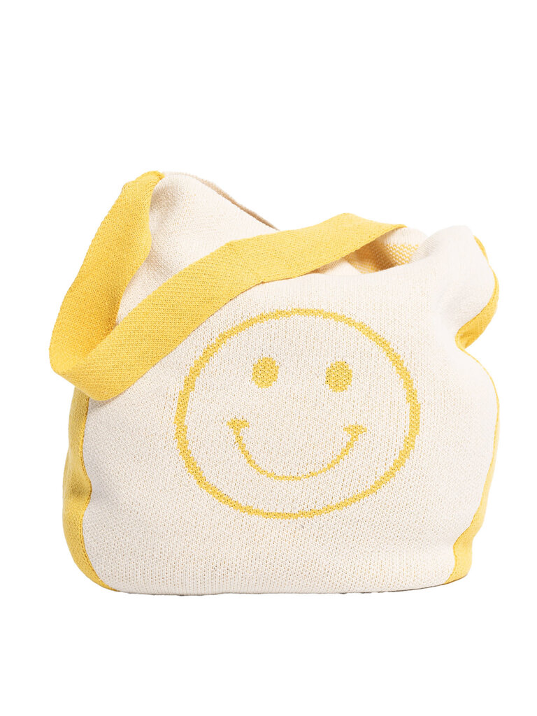 Malibu Sugar Smiley Face Tote Bag