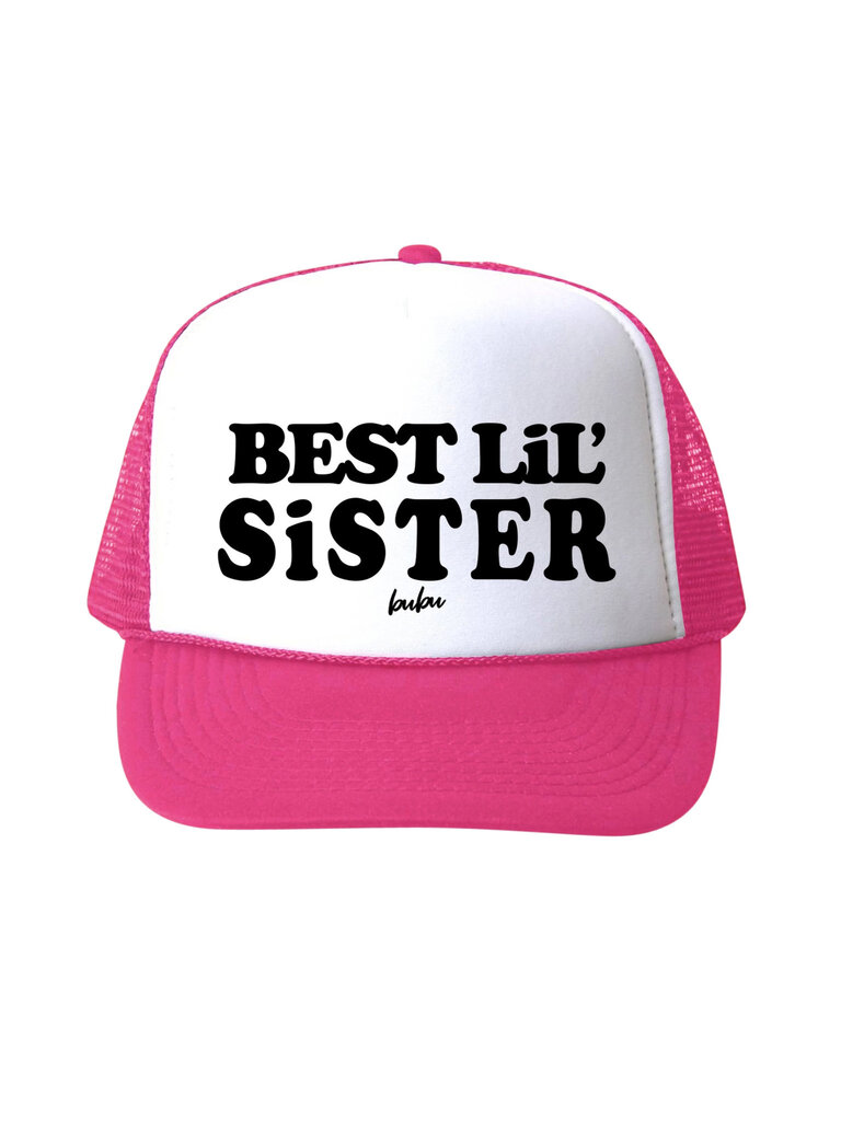 Bubu Best Lil Sister Trucker Hat