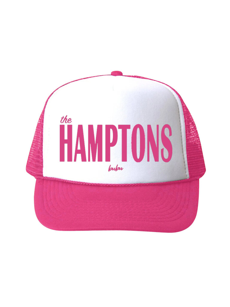 Bubu Hamptons Hot Pink Trucker
