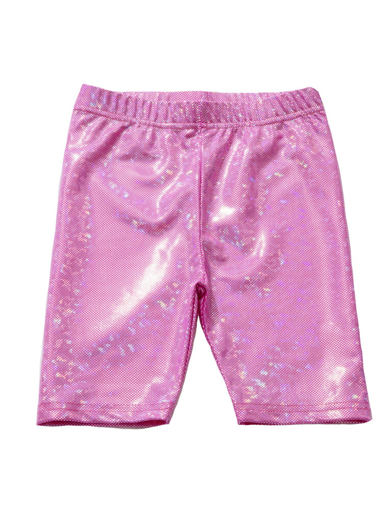 Petite Hailey Pink Bee Gee Bike Shorts