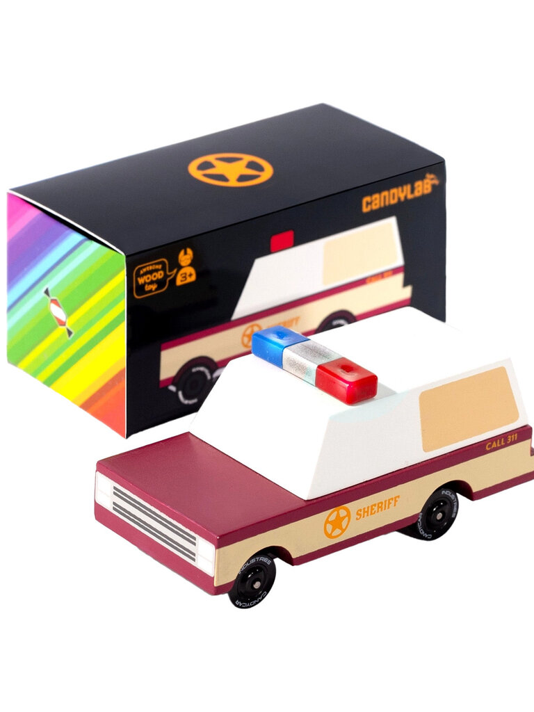 Candylab Toys Sheriff Truck