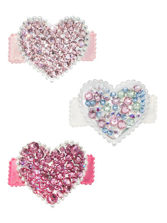 Bari Lynn Puff Heart Clip Bari Lynn Puff Heart Clip