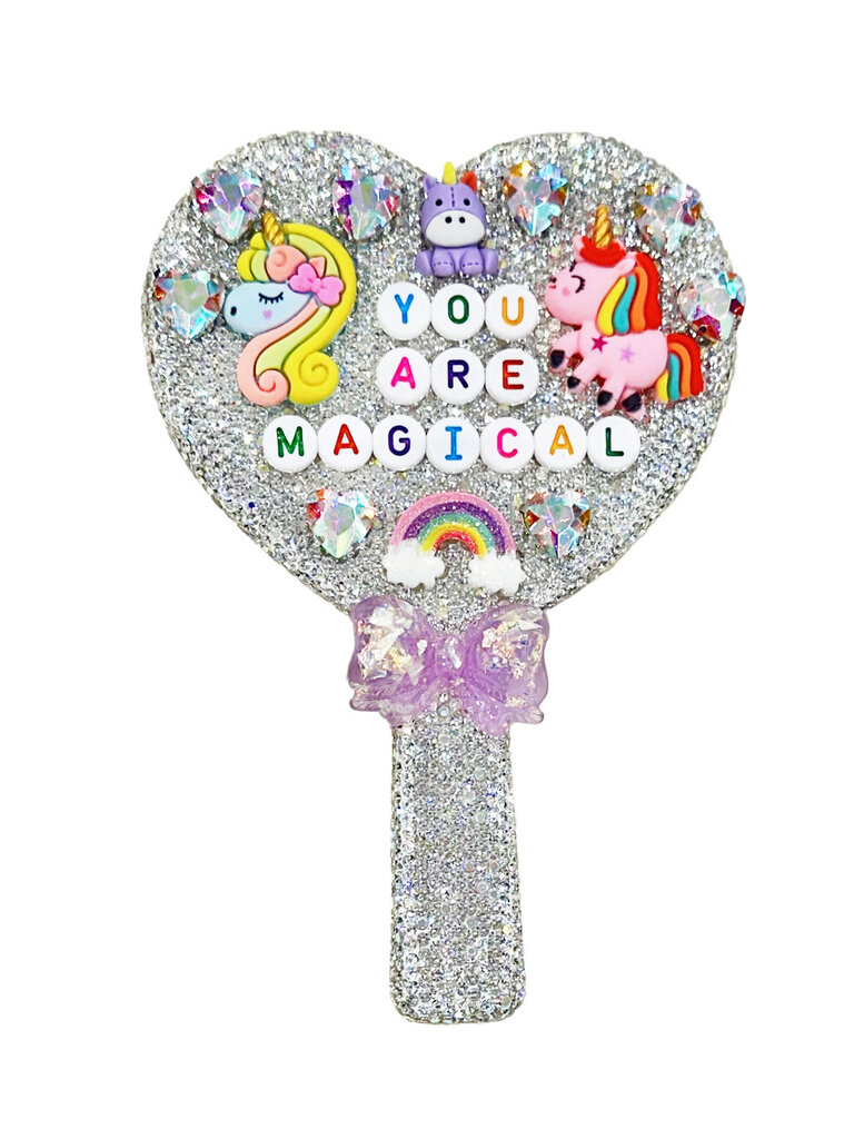 Live Rainbowfully Handmade Jeweled Magic Mirror
