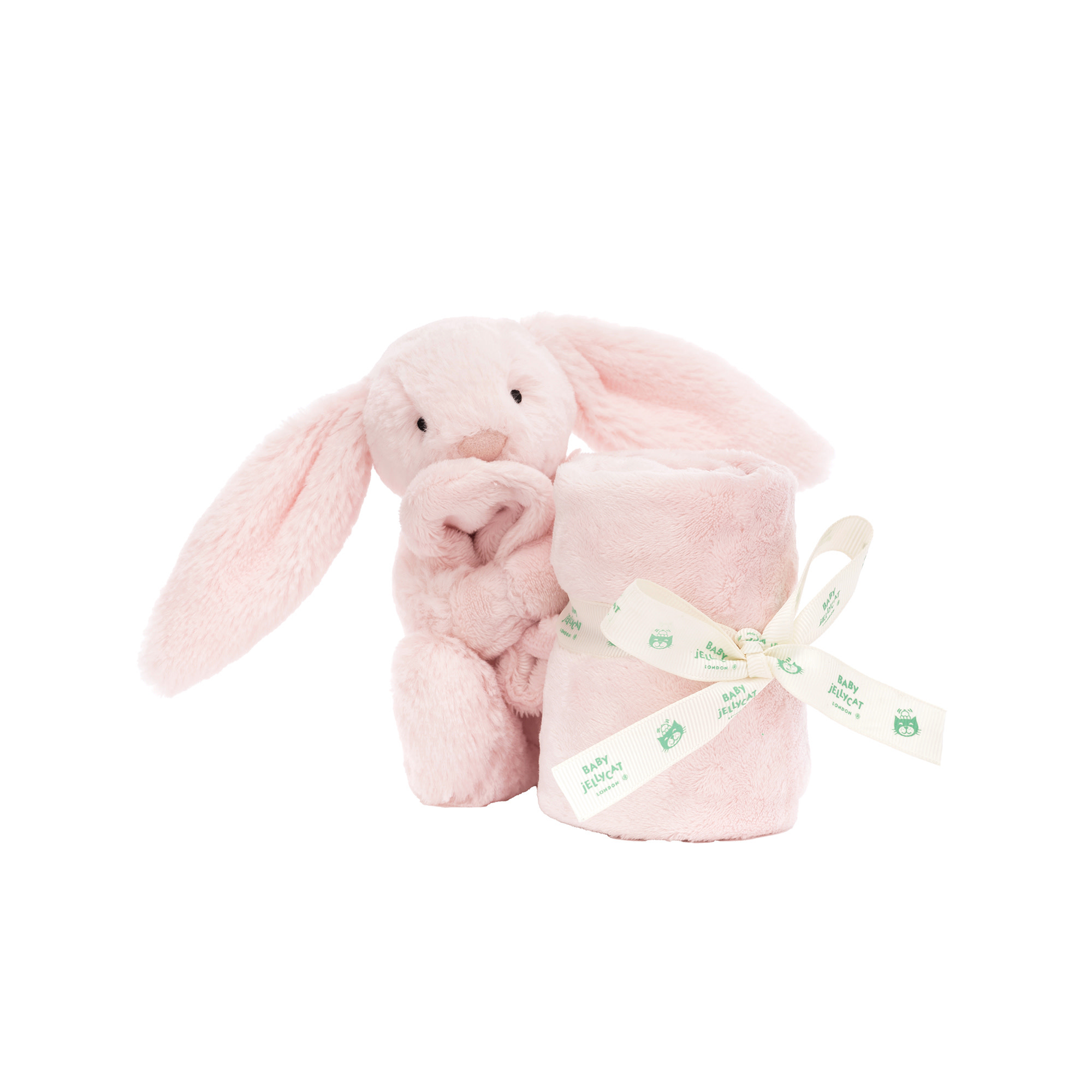 Jellycat Bashful Pink Bunny Soother - Pumpkin and Bean