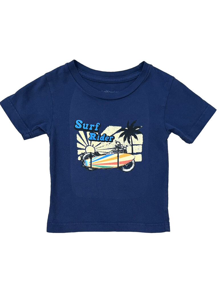 Californian Vintage Navy Surf Rider T-Shirt