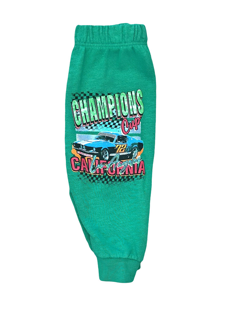 Californian Vintage Green Champions Sweatshirt Set