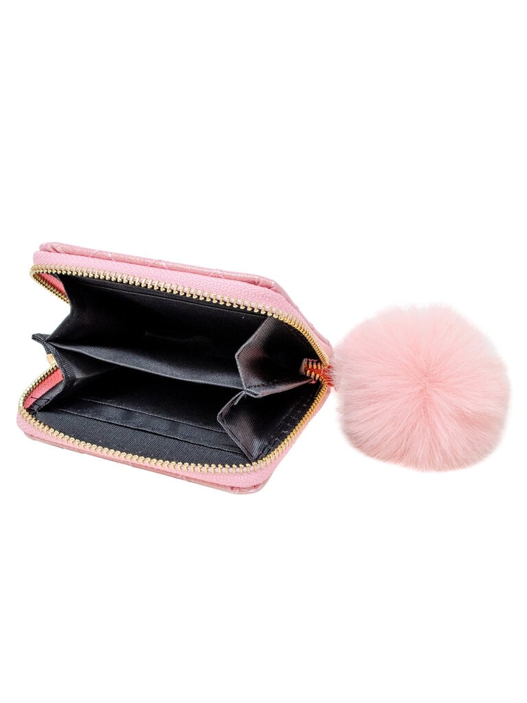 Zomi Gems Pink Sparkle Quilted Wallet