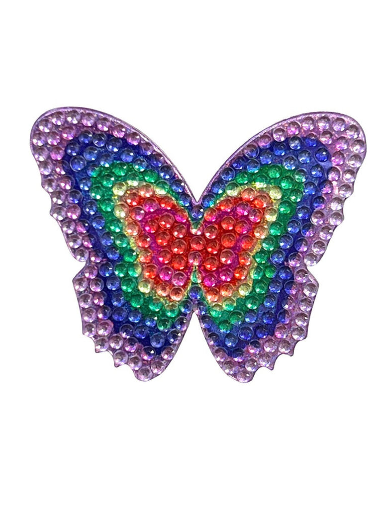 StickerBeans Multicolor Butterfly