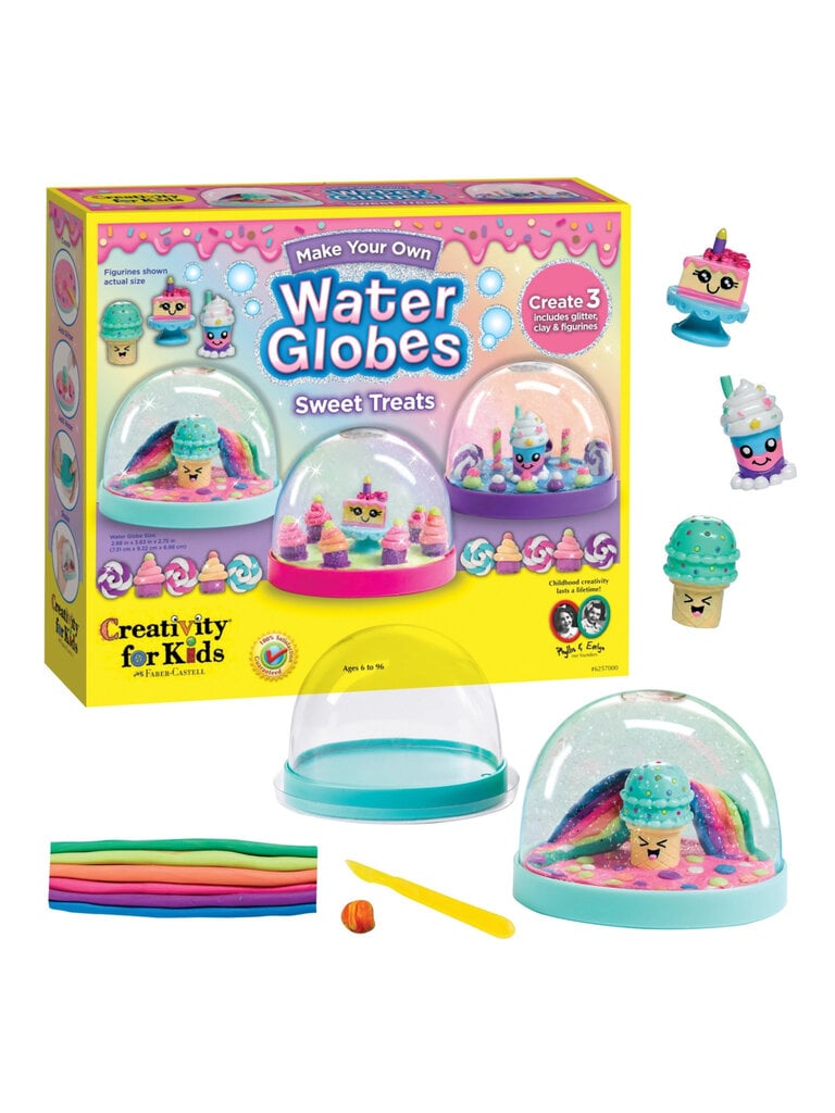 Faber Castell Make Your Own Water Globes – Sweet Treats