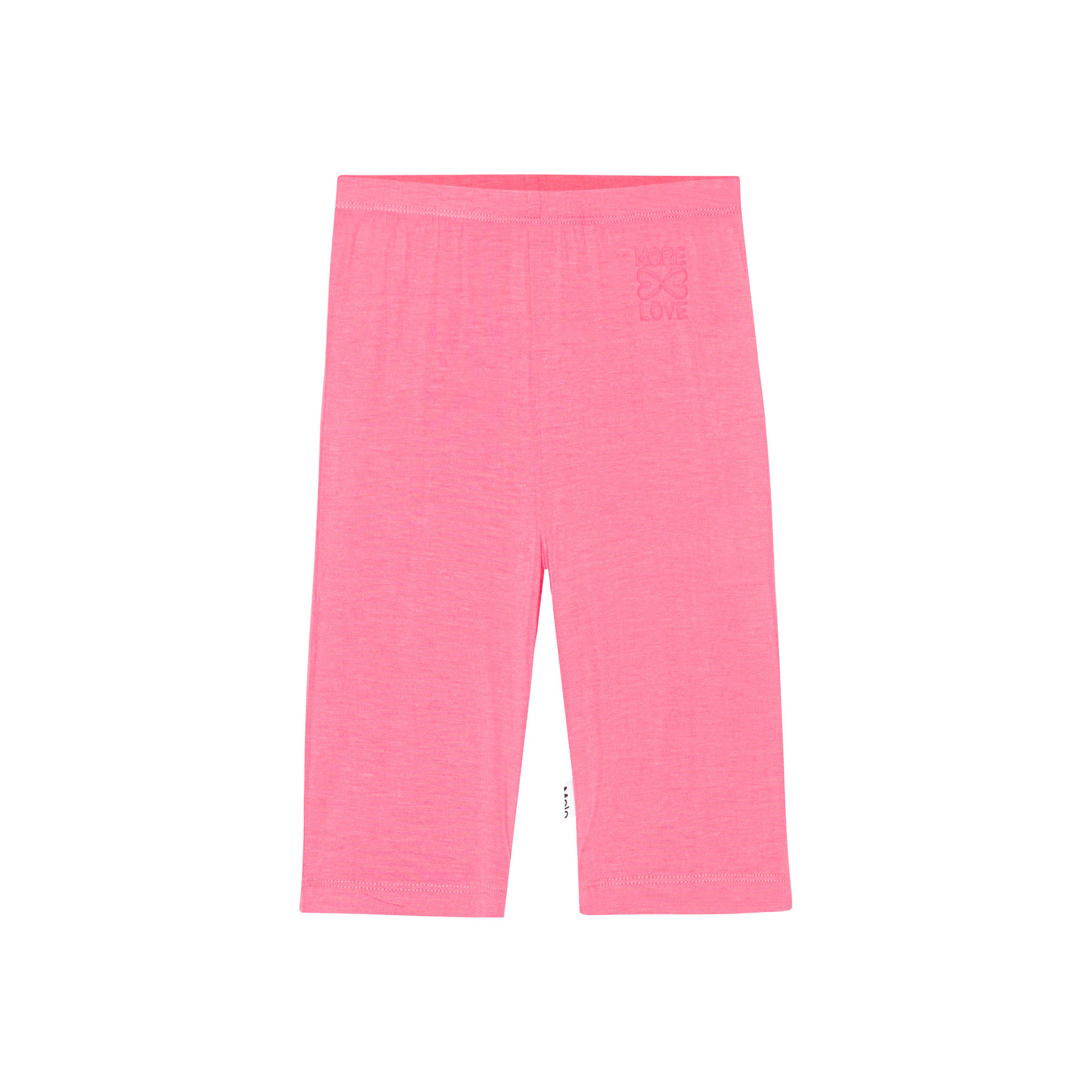 Molo Girls Pink Bike Shorts Pumpkin and Bean