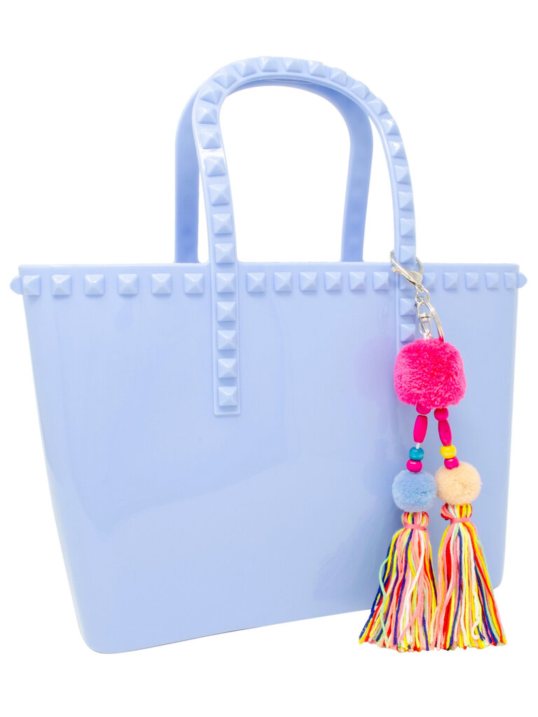 Zomi Gems Baby Blue Jelly Tote Bag