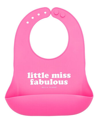 Bella Tunno Little Miss Fabulous Wonder Bib Bella Tunno Little Miss Fabulous Wonder Bib
