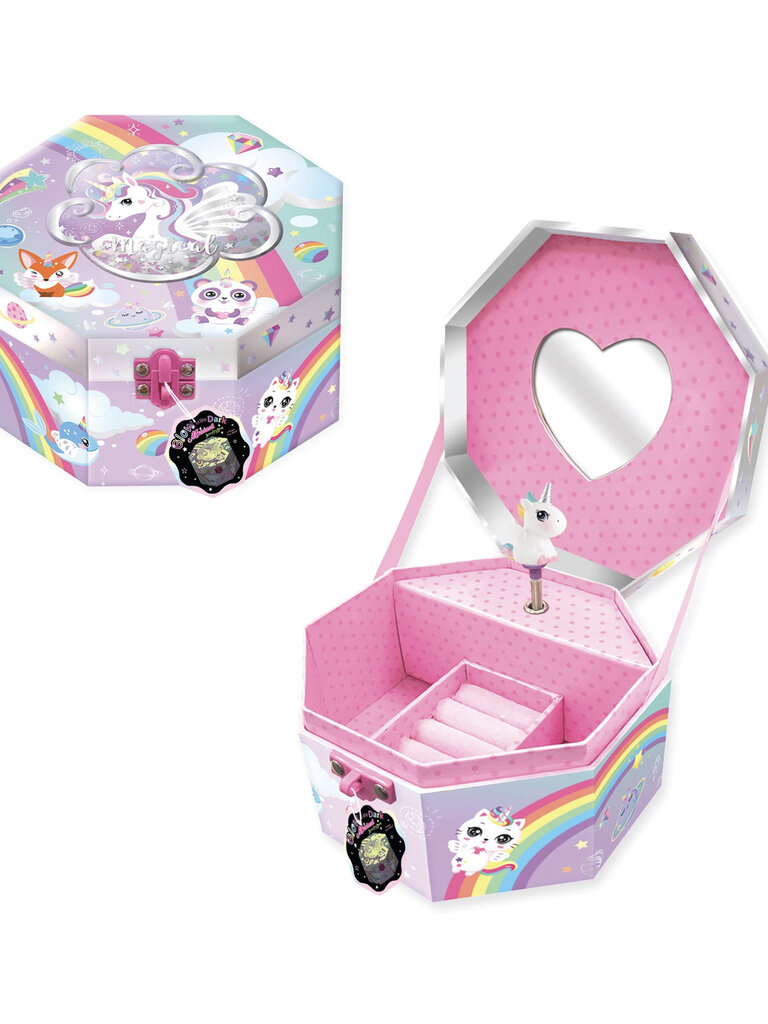 Hot Focus Unicorn Musical Jewelry Box