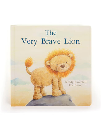 Jellycat The Very Brave Lion Book Jellycat The Very Brave Lion Book