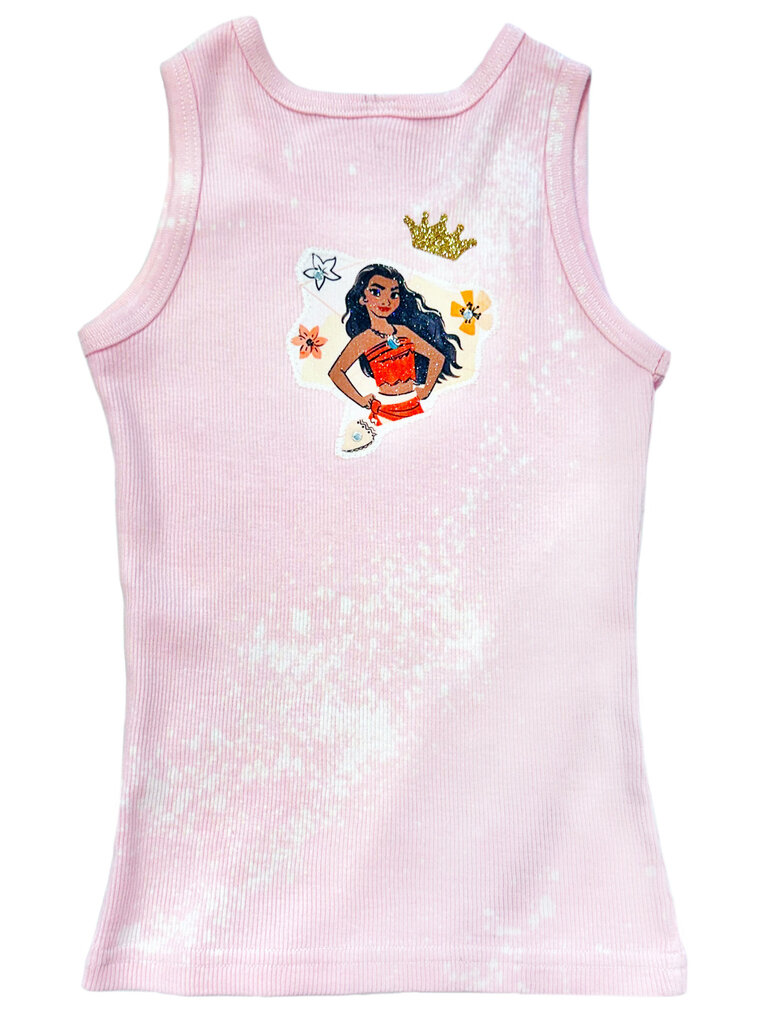 Light Pink Crown Tank Top