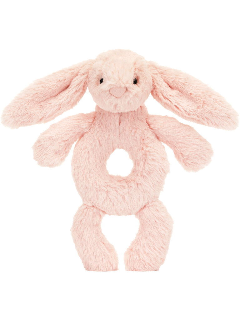 Jellycat Bashful Blush Bunny Ring Rattle