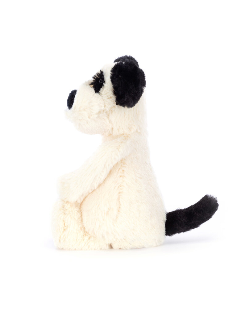 Jellycat Bashful Black & Cream Puppy Little