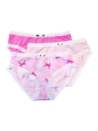 Esme Loungewear Panty Pack - Ribbon Bows