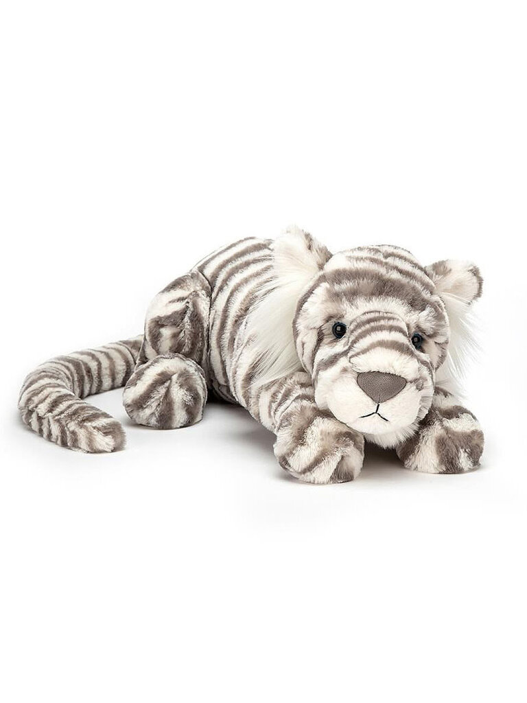 Jellycat Sacha Snow Tiger Little