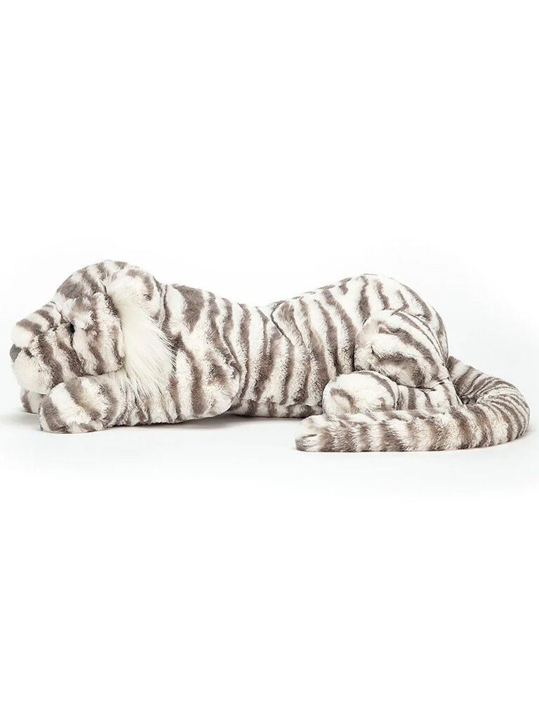 Jellycat Sacha Snow Tiger Little