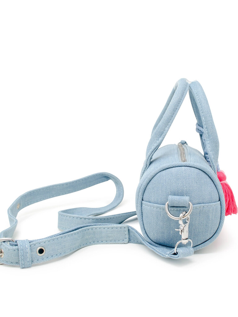 Zomi Gems Mini Denim Duffle Bag