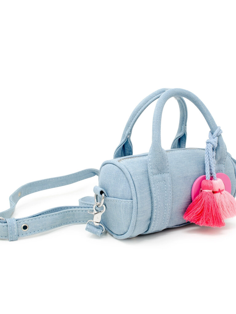 Zomi Gems Mini Denim Duffle Bag