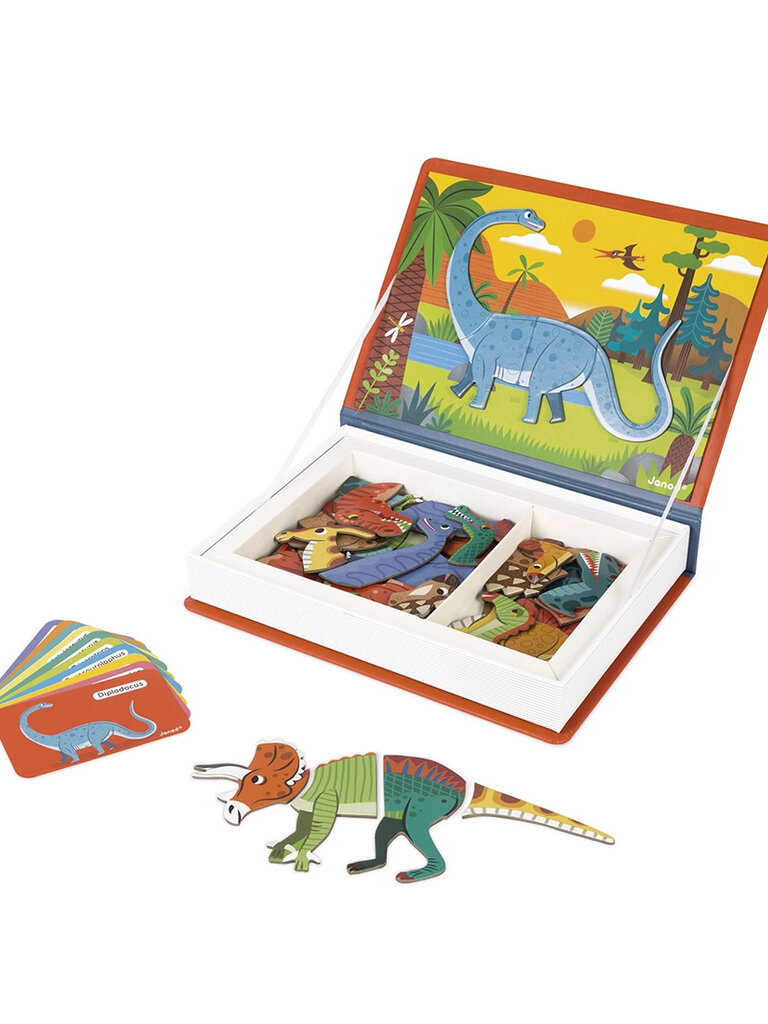 Janod Magneti'book - Dinosaurs