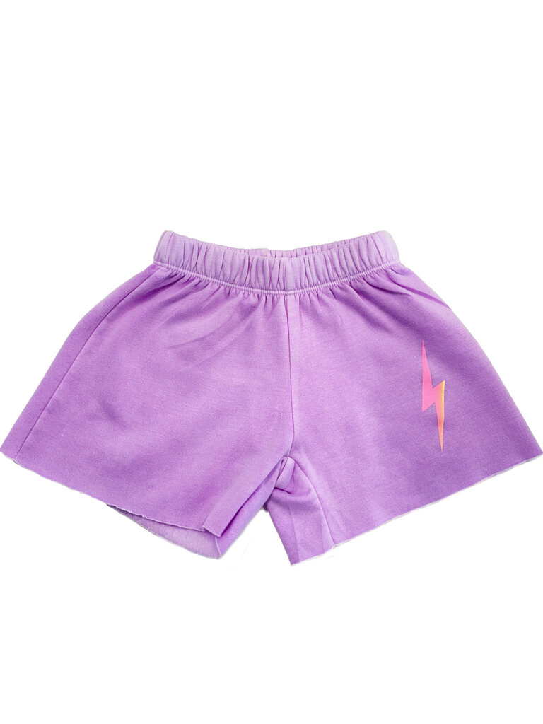 Firehouse Lavender Bolt Shorts