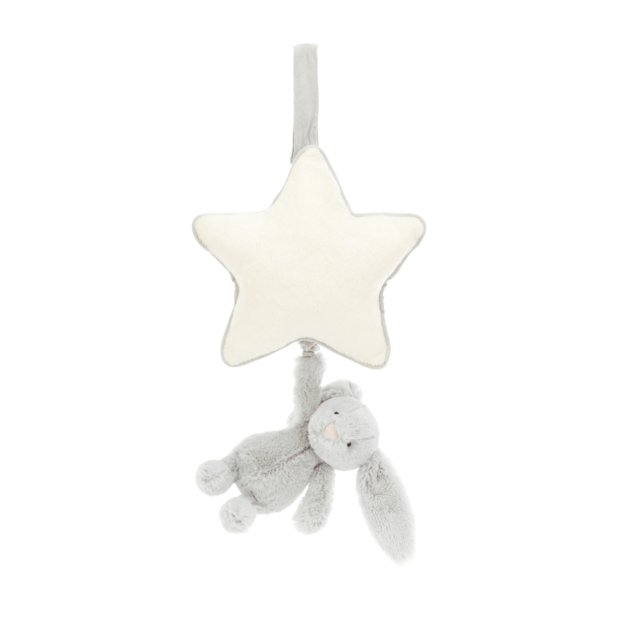 Jellycat Bashful Cream Bunny Musical Pull main image 0