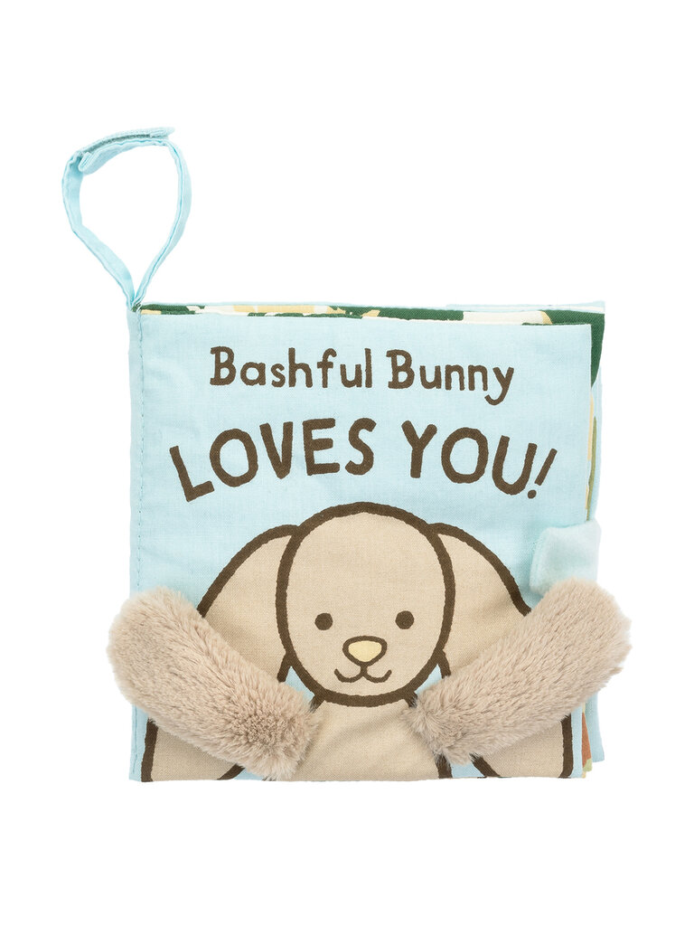 Jellycat Bashful Bunny Loves You Book