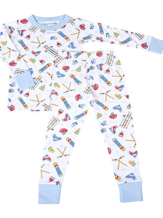 Magnolia Baby Snow Ready Pajamas