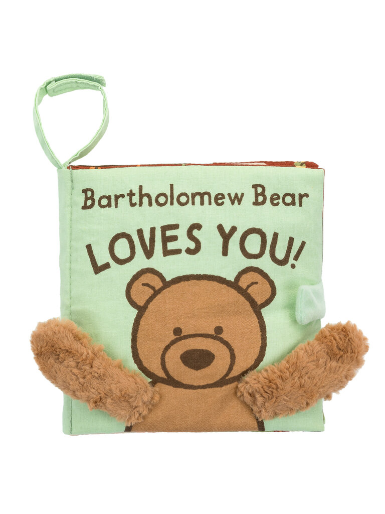 Jellycat Bartholomew Bear Loves You Book
