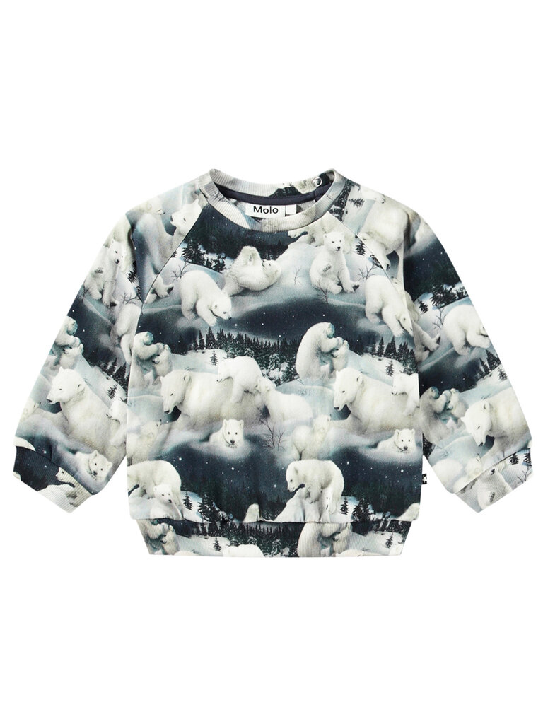 Molo Polar Bears Sweatshirt Set