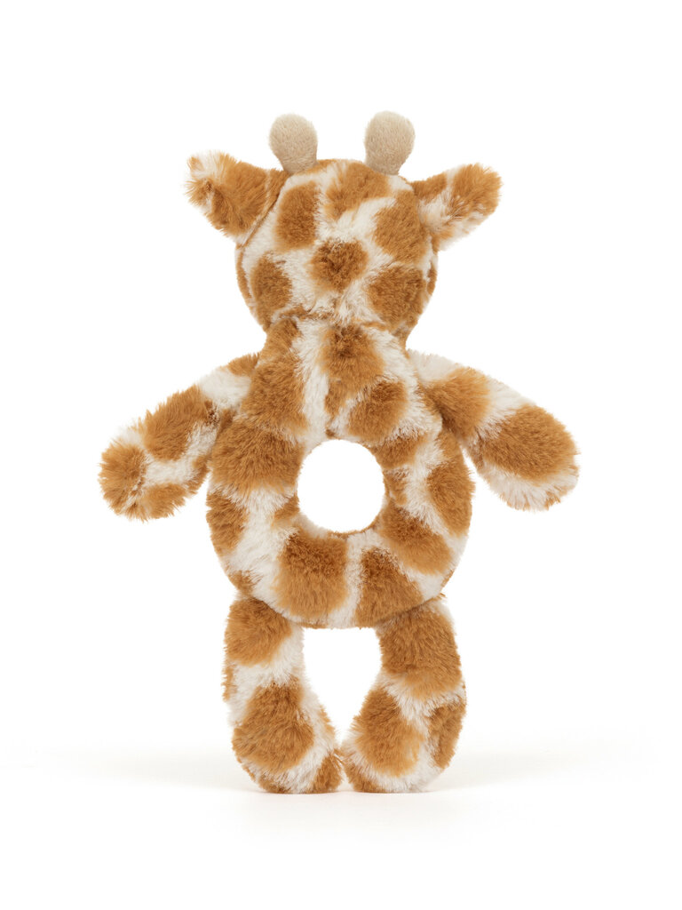 Jellycat Bashful Giraffe Ring Rattle