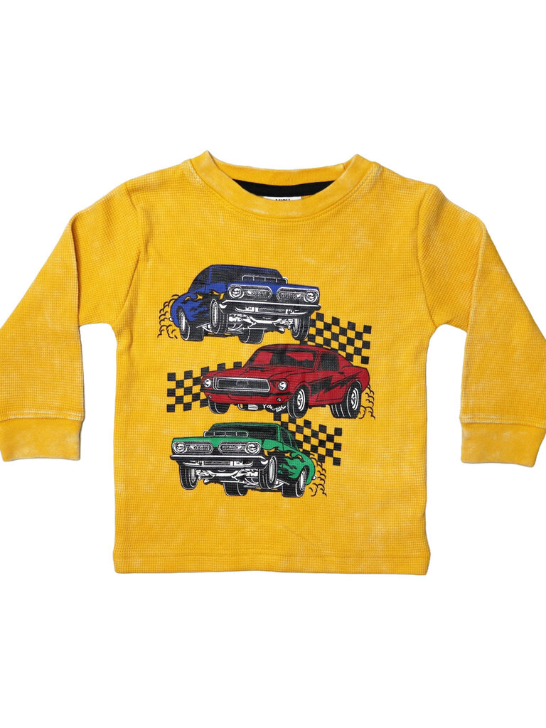 Baby Steps Stacked Muscle Cars Waffle