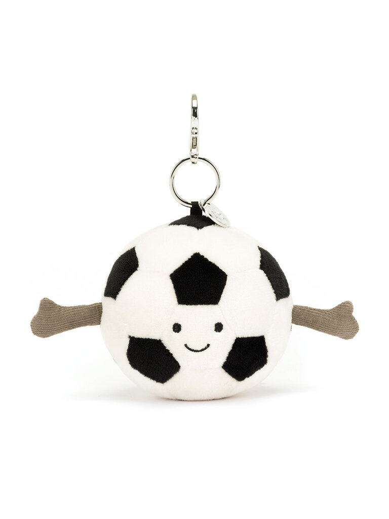 Jellycat Amuseables Sports Soccer Bag Charm