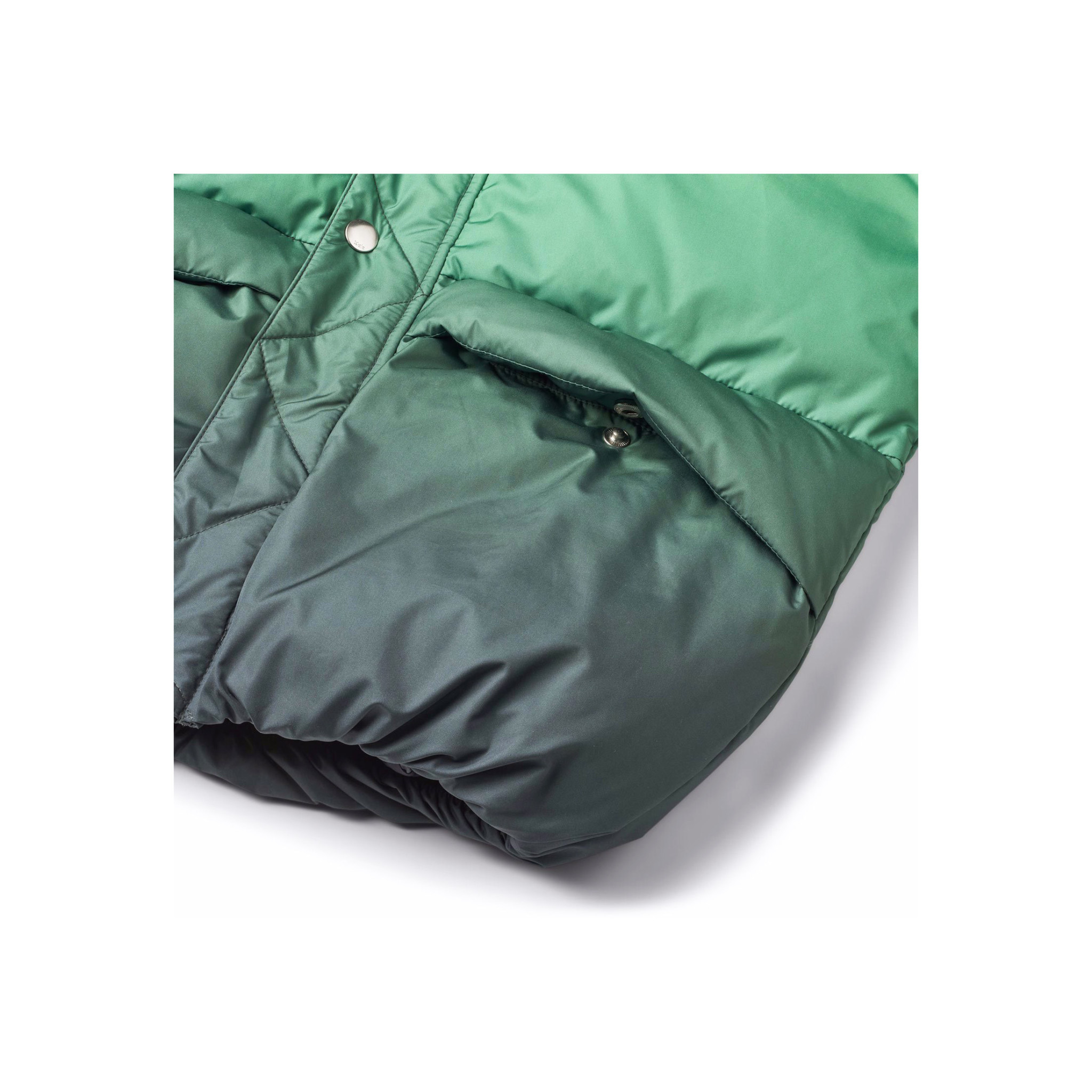 Molo Boys Green Dip Dye Hayden Jacket - Pumpkin and Bean Molo Boys Green Dip Dye Hayden Jacket - Pumpkin and Bean