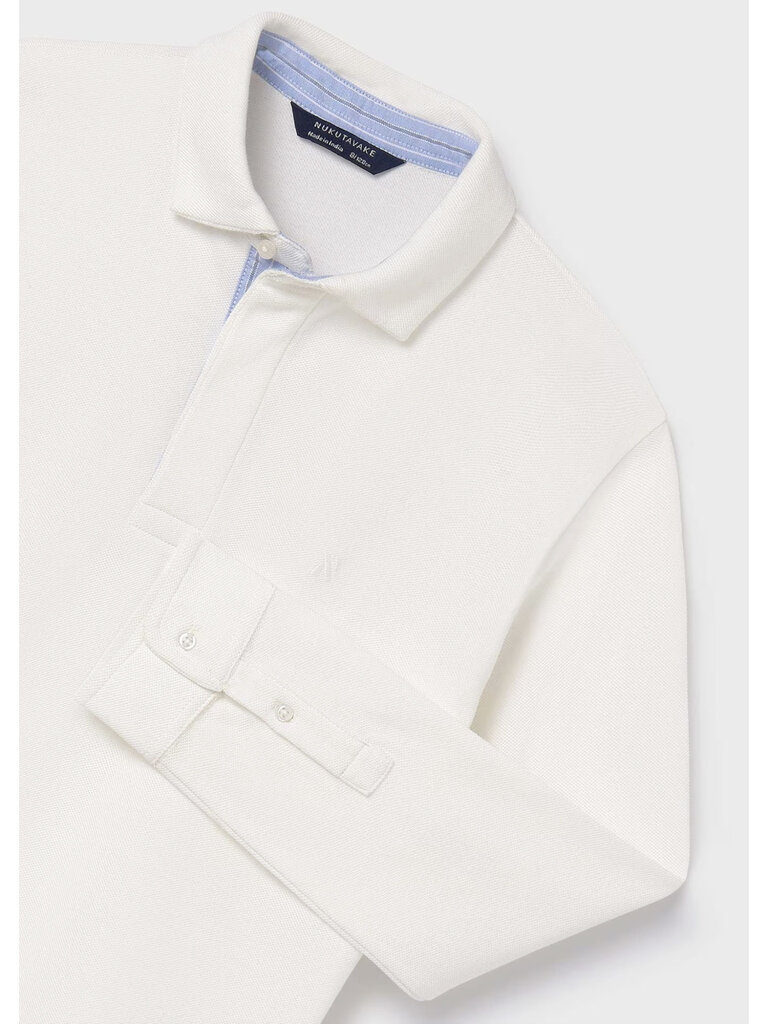 Mayoral Nukutavake Cream Polo Shirt